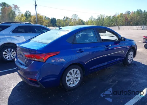 2019 Hyundai Accent Se from USA, damaged, VIN 3KPC24A32KE057513